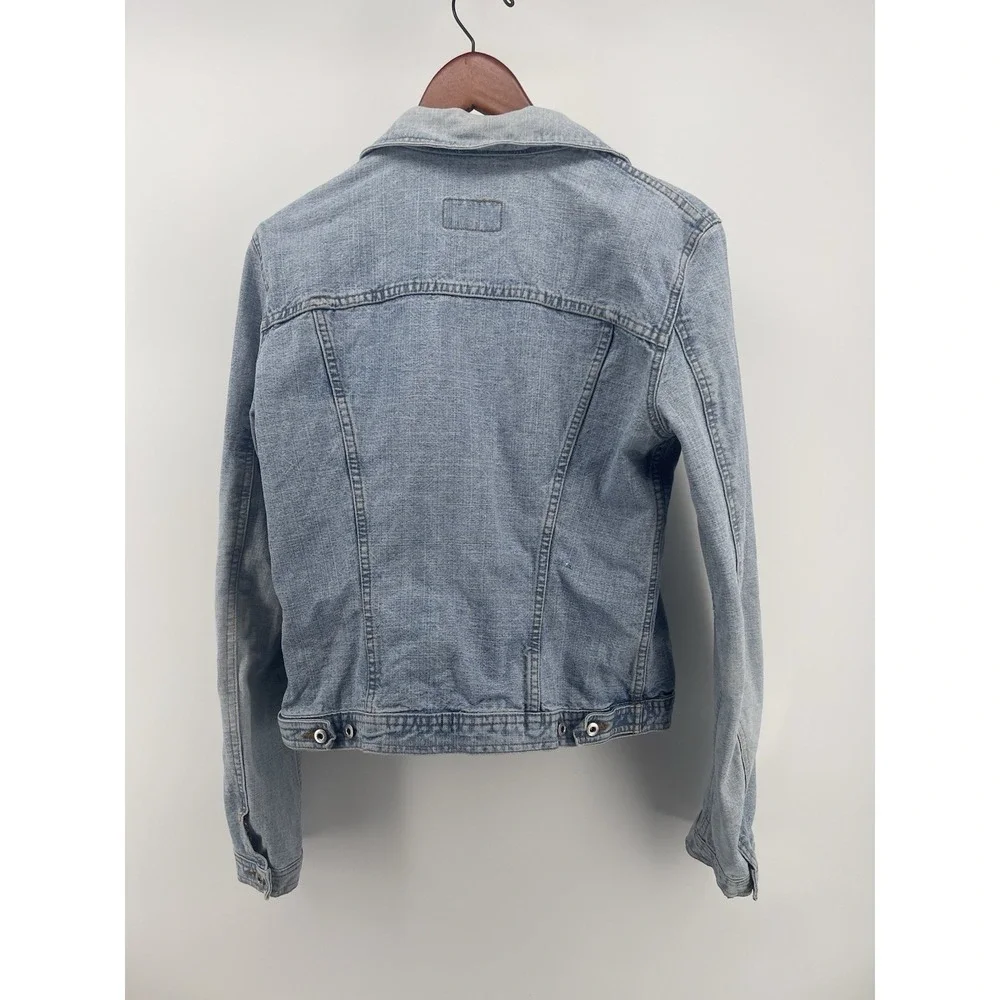 Vtg‎ D&G Dolce & Gabbana Denim Jacket Women XL Made In Italy Y2K Blue